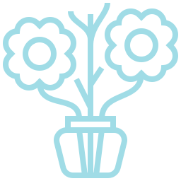 An icon depicting some flowers.