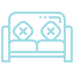 An icon depicting a sofa.